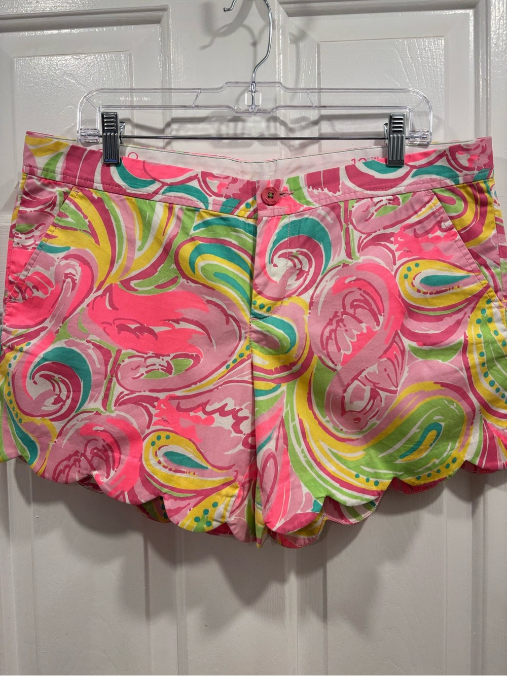 Lilly Pulitzer “All Nighter” Buttercup shorts 12